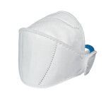 uvex Atemschutzmaske silv-air 5100+ FFP1 premium Faltmaske ohne Ausatemventil