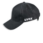 UVEX Kappe u-cap sport schwarz langer Schirm Sicherheit und Tragekomfort durch intetrierte Dämpfung,