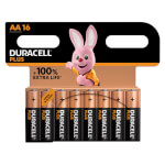 Duracell Plus +100% Alkaline-Batterie AA (MN1500/LR6) 1.5 V