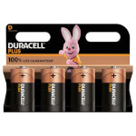 Duracell Plus +100% Alkaline-Batterie D (MN1300/LR20) 1.5 V