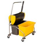 Reinigungssysteme Nasswisch-Wagen TWIXTER, integrierte Deichsel,