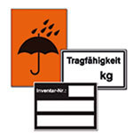 Lager- und Verpackungskennzeichnung