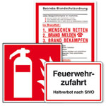 Brandschutzkennzeichnung