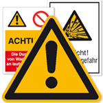 Warnschilder