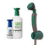 Augenspülung und Augenduschen