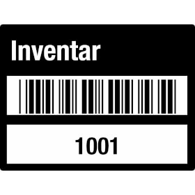 Inventaretiketten Inventar