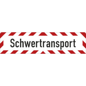 SafetyMarking Hinweisschild Schwertransport