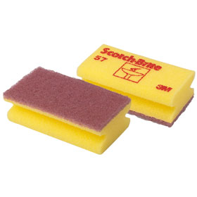 Reinigung Reinigungszubehör Scotch - Brite Reinigungsschwamm, gelb / rot, 