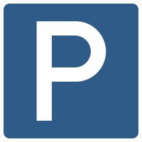 Verkehrsschild Parkplatz VZ: 314