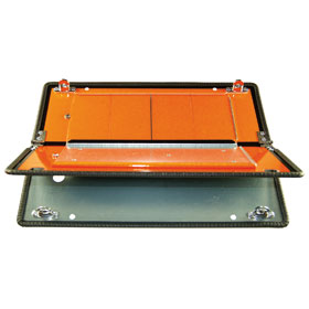 Warntafel orange klappbar nach GGVS-ADR Gefahrgut neu 