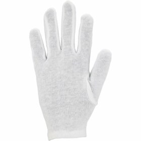 Asatex Trikot - Handschuhe wei Unterziehhandschuhe aus Baumwolle