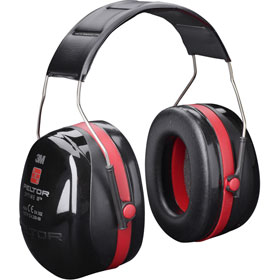 3M Peltor Optime III Kapselgehörschützer für extreme Lärmbelastung mit höhenverstellbarem Kopfbügel
