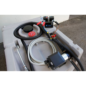 CEMO Schmierstoff Mobil Easy 200 Liter, mit Elektropumpe, flexibler Transport und Befllung von Schmierstoffen,