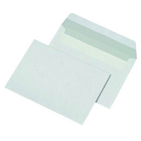 Briefumschlge C6 wei ohne Fenster Papiergewicht: 80g, mit Hafklebegummierung