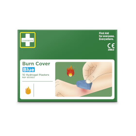 Cederroth Burn Cover Hydrogelpflaster, Schutz bei kleinen Brandwunden, 