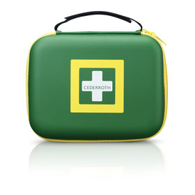 Cederroth First Aid Kit, mittel Erste Hilfe Tasche für unterwegs, grün,  Cederroth, 
