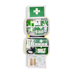 Cederroth First Aid Kit, mittel Erste Hilfe Tasche für unterwegs, grün, Cederroth,