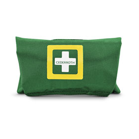 Cederroth First Aid Kit, klein Erste Hilfe Tasche für unterwegs, grün,  Cederroth, 