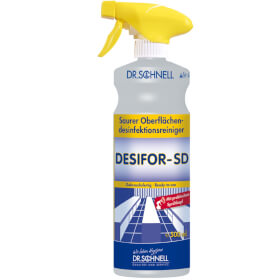 Dr. Schnell Desifor - SD flüssiger, saurer Oberflächendesinfektionsreiniger mit bakterizider Wirkung
