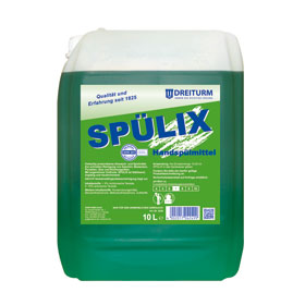 DREITURM Spülix Handspülmittel zur schnellen Reinigung von Geschirr, Bestecken, Glas und Küchengeräten