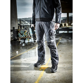 Dickies Workwear Dickies Pro Bundhose grau-schwarz hochwertige und strapazierfhige Arbeitshose in modischer Passform