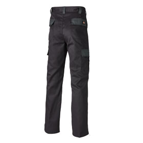 Dickies Workwear Everyday Bundhose schwarz-grau Arbeitshose mit Grtelschlaufen und vielen Taschen