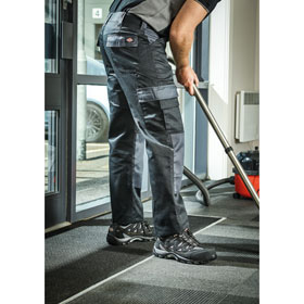 Dickies Workwear Everyday Bundhose schwarz-grau Arbeitshose mit Grtelschlaufen und vielen Taschen