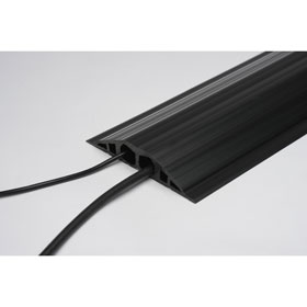 Kabelbrcken EHA-Industriekabelbrcken aus Weich-PVC, schwarz