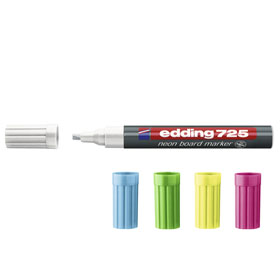 Edding 725 Neon - Boardmarker fr Whiteboards mit geruchsneutraler Tinte, 