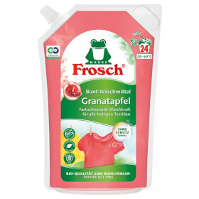 Frosch Granatapfel Bunt Color Waschmittel 5er Set geeigent fr bunte und farbige wsche