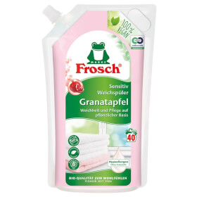 Frosch Granatapfel Senstiv Weichspler hypoallergener Weichspler mit Duft