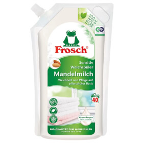 Frosch Mandelmilch Sensitiv Weichspler 8er Set hypoallergener Weichspler mit Duft