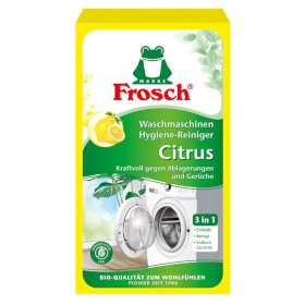 Frosch Citrus Waschmaschinen Hygiene - Reiniger reinigt die Waschmaschine von Kalk, Fett und Gerchen