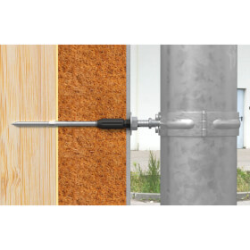 fischer Abstandsmontagesystem TherMax 10/160 M10 B thermisch getrennte Abstandsmontage für Baustoffe bis 160 mm