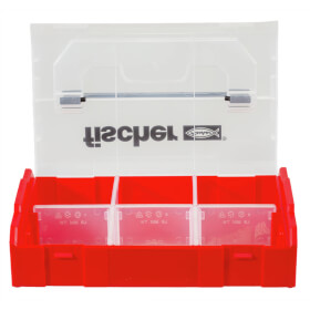 fischer FixTainer Sortimo L-Boxx leer Aufbewahrungs- und Sortierbox mit Griff zum auffüllen