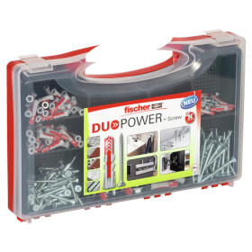 fischer redbox DuoPower S zwei Komponenten Klapp - , Spreiz - und Knotdbel mit Schrauben