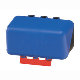 Aufbewahrungssysteme für PSA GEBRA SecuBox Mini, blau, Kunststoff,  nicht abschließbar, 