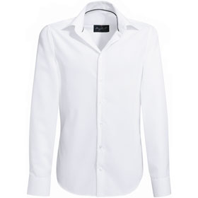 Hemden Businesshemden HAKRO Business - Hemd Tailored Fit, Langarm, weiß, 