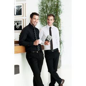 Hemden Businesshemden HAKRO Business-Hemd Tailored Fit, Langarm, weiß,