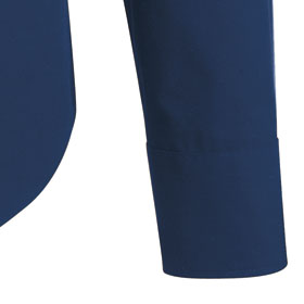 Hemden Businesshemden HAKRO Business-Hemd Tailored Fit, Langarm, marineblau,