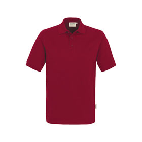 Berufsbekleidung Poloshirts HAKRO Poloshirt performance, weinrot, 