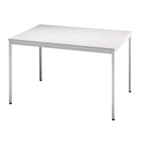 Hammerbacher Vierfu - Schreibtisch Breite: 120 cm, Tischplatte:  1, 9 cm