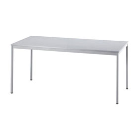 Hammerbacher Vierfu - Schreibtisch Breite: 160 cm, Tischplatte:  1, 9 cm