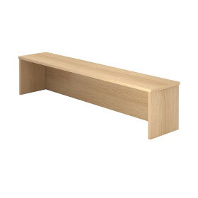 Hammerbacher Thekenaufsatz 160 cm fr Schreibtisch 160 x 80 cm
