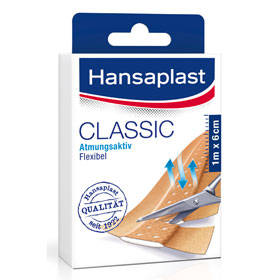 Wundversorgung Pflaster Hansaplast Classic, Textilpflaster fr