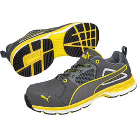Puma Sicherheitsschuhe Pace 2.0 Yellow Low S1P ESD HRO SRC mit Fiberglaskappe und Reflexelementen Puma Sicherheitsschuhe Pace 2.0 Yellow Low S1P ESD HRO SRC mit Fiberglaskappe und Reflexelementen