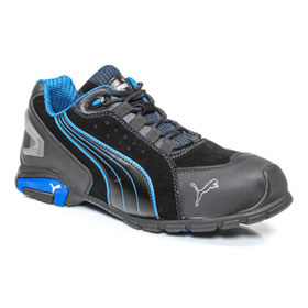 Puma Sicherheitsschuhe Rio Black Low S3 SRC Sicherheitshalbschuh mit  Aluminiumkappe und Durchtrittschutz kaufen