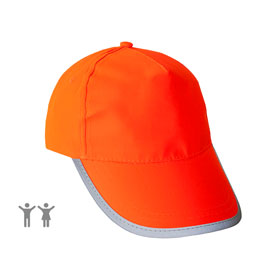 Warn - Kappe fr Kinder Farbe: orange
