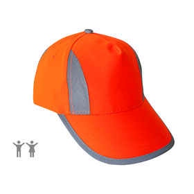 Warn - Kappe fr Kinder mit Reflexelementen Farbe: orange