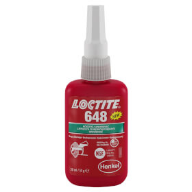 Loctite 648 hochfester Fgeklebstoff fr Getriebwellen und Rotoren
